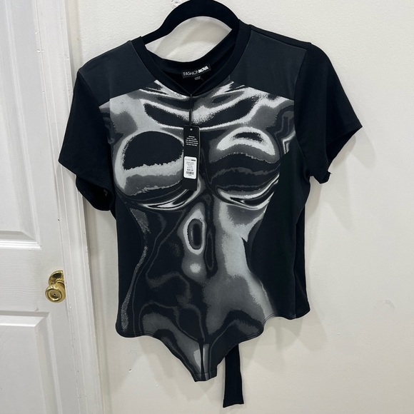 BADDIE FEVER SHORT SLEEVE BODYSUIT - Picture 3 of 5
